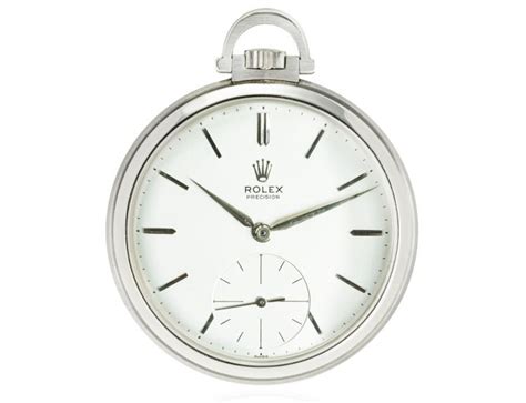 rolex precision pocket watch